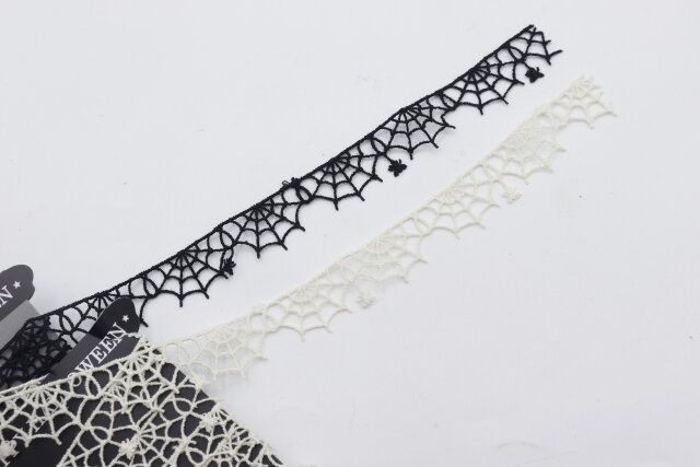 セリアの近沢レース店に似ているリボン レースリボン ハロウィン