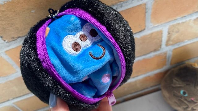 カルディ ハロウィン お菓子 ネコ 猫ポーチ 黒猫 なかからブルーモンスター