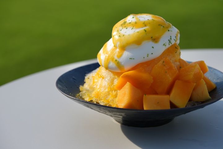 かき氷 宮崎県産マンゴー