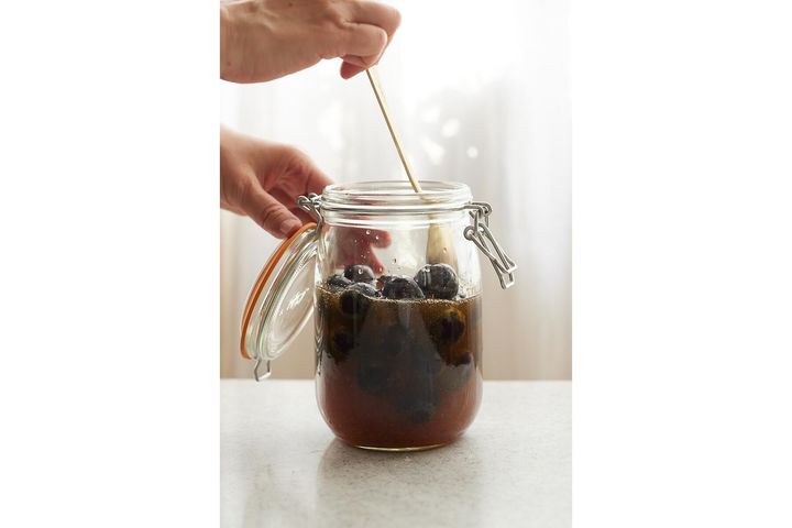 果物を取り除く