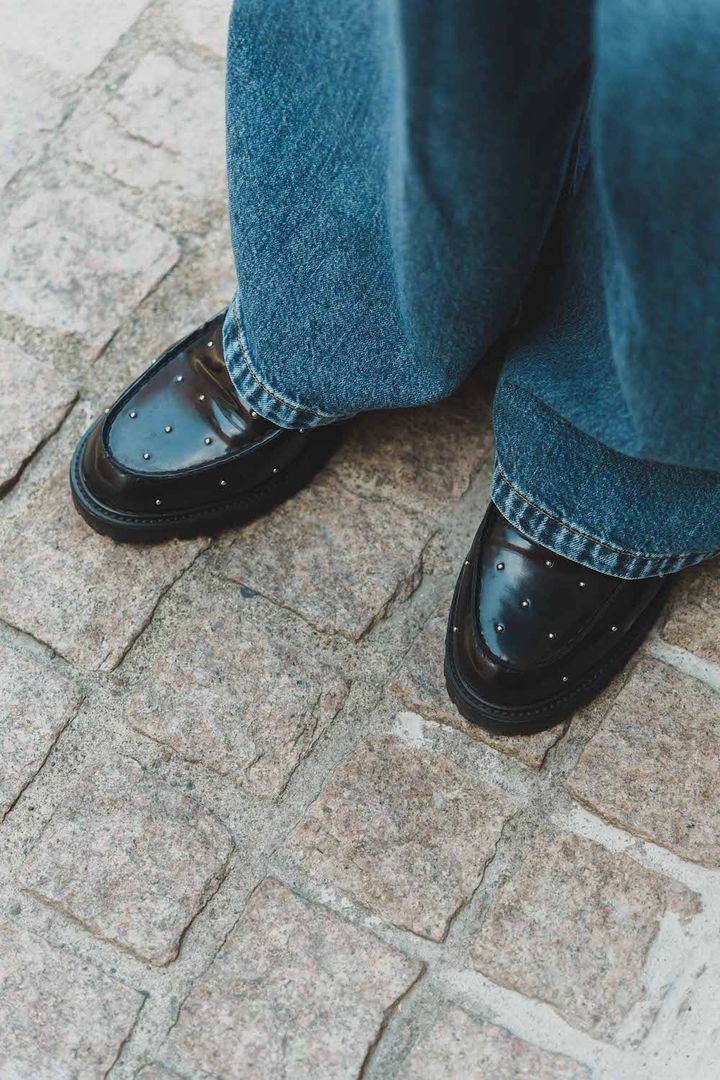 【愛用デニムSNAP】だぼっと感が可愛い《JOHN LAWRENCE SULLIVAN》のワイドデニム。あえてレディに着こなし！