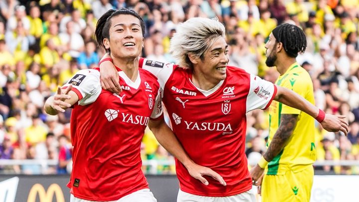 中村敬斗、伊東純也のアシストで決勝ゴール！「スタッド・ランスを救う」「絶妙コンビで相手の望みを絶つ」と現地賞賛