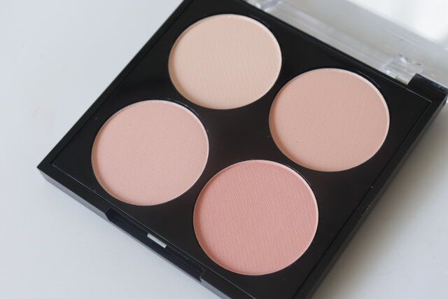 ダイソー UGTブレンディングチークカラーパレット02c カラー