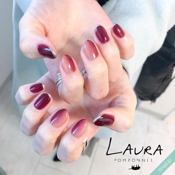 LAURA POMPONNEEが投稿したネイルデザイン [photoid:I0078762] via Itnail Design (740076)