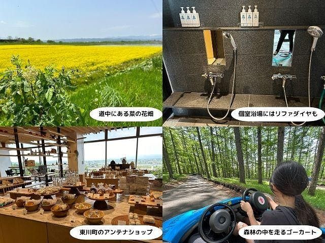 温泉やサウナ・レストランなど