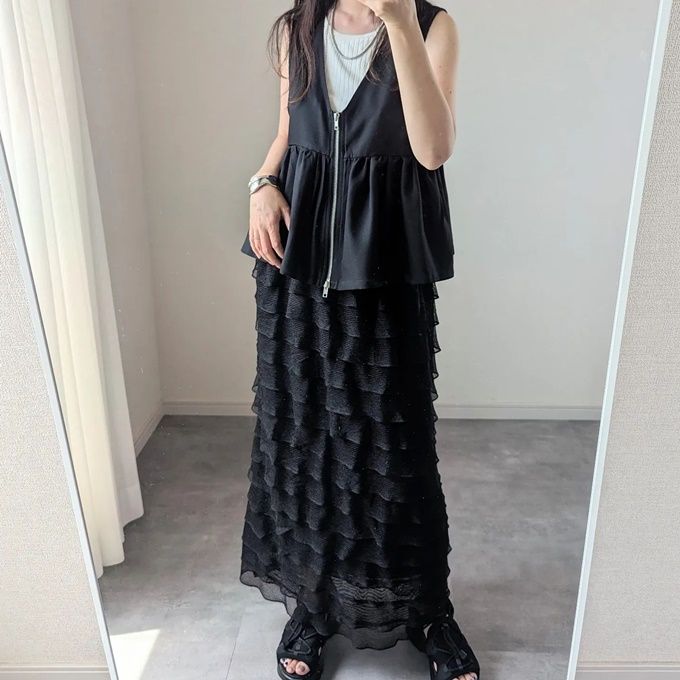 しまむら「ニットナロースカート」