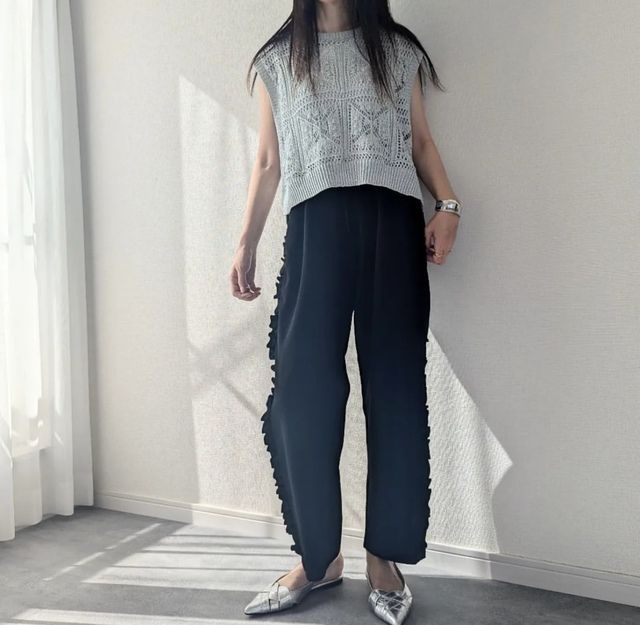 しまむらのフリルパンツ2