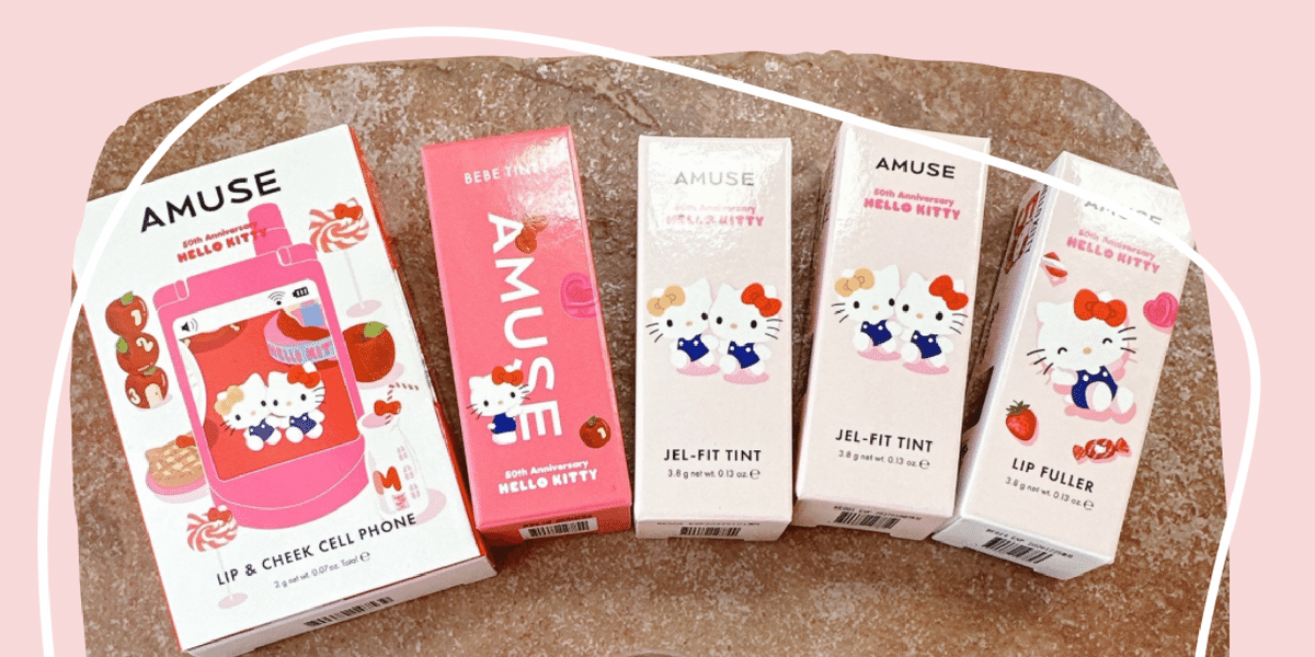 キティちゃんコスメ】アミューズ×ハローキティのコラボ限定