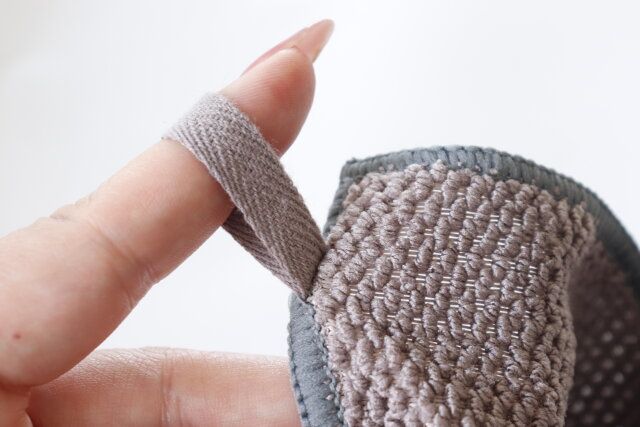 セリア らくらくお掃除 でこぼこクロス ループ