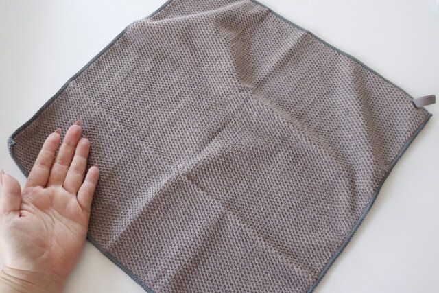 セリア らくらくお掃除 でこぼこクロス サイズ