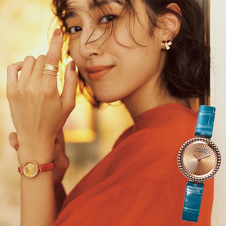 ダッフィー フェイス 腕時計 替えベルト ネックレスチェーン付き