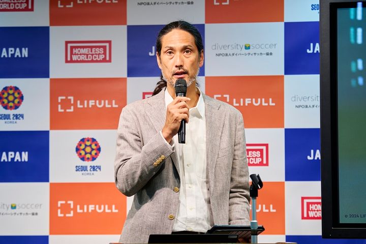 今週末開幕の「ホームレス・ワールドカップ2024」、日本代表の新ユニフォームはこれ！『上昇』をコンセプトにLIFULLが制作