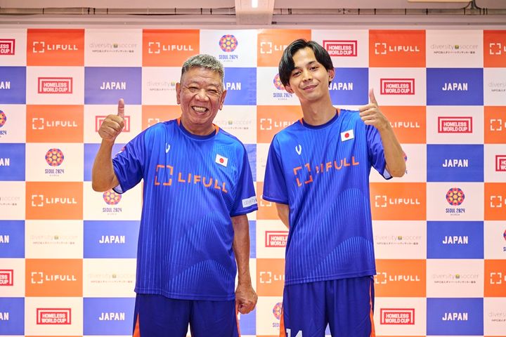 今週末開幕の「ホームレス・ワールドカップ2024」、日本代表の新ユニフォームはこれ！『上昇』をコンセプトにLIFULLが制作