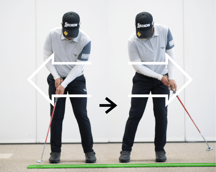家でも簡単にできる！ “軸がブレないストローク”でミスパットを防ぐパター練習法