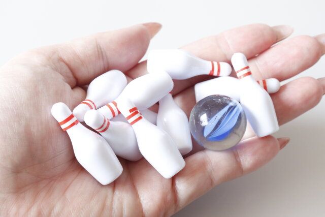 セリア 卓上ボウリング