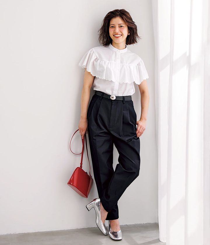 新品✨マイストラーダ フリルオールインワン 2024 黒 パンツ