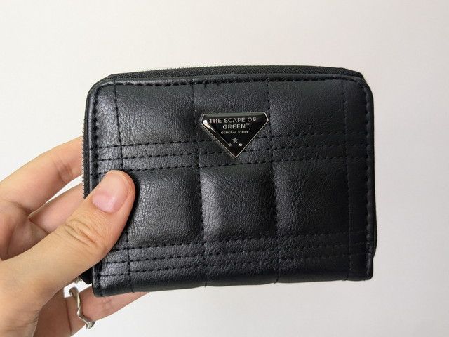 やみつき財布ボックスステッチ