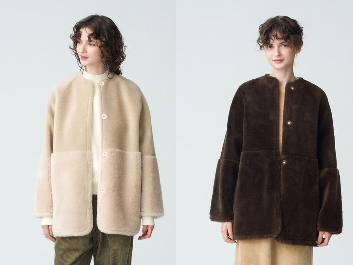 画像: 「ウールボアジャケット」※2024年11月2日発売予定 各￥58,300【RHC】 出典：RHC ロンハーマン