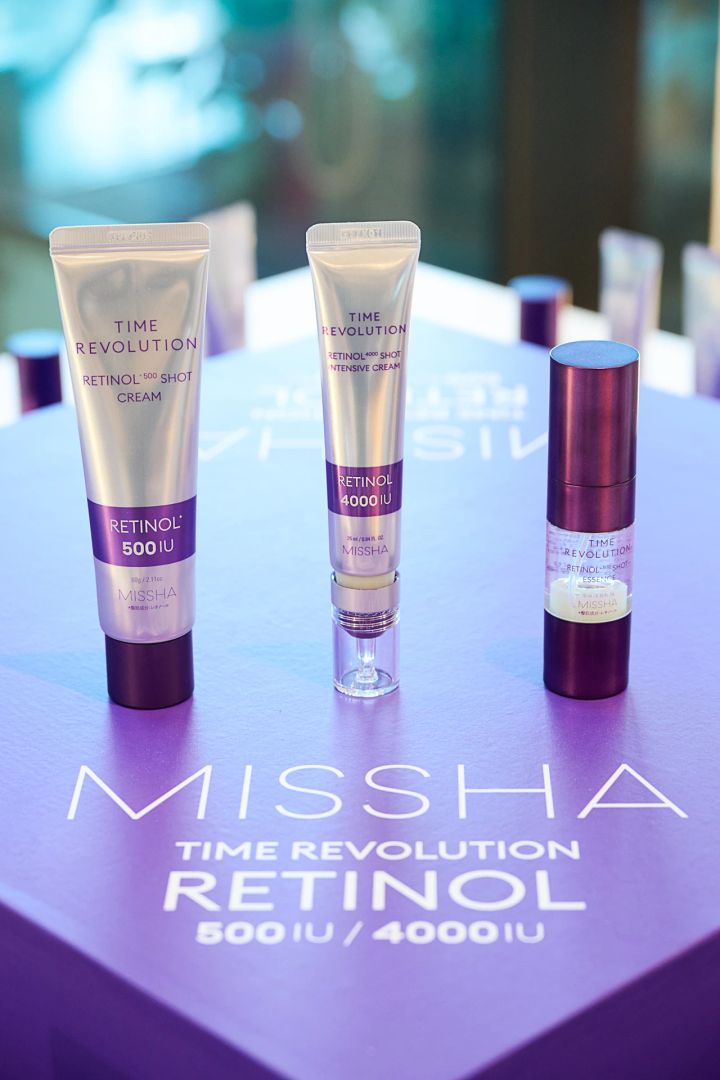 ミシャ タイムレボリューション レチノール シリーズ
