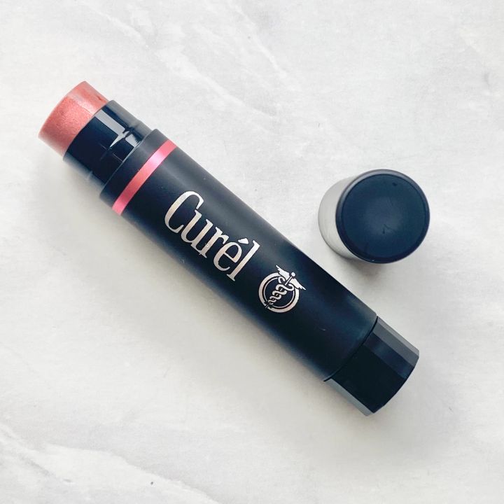 キュレル プチプラ リップクリーム 色付きリップ ピンク