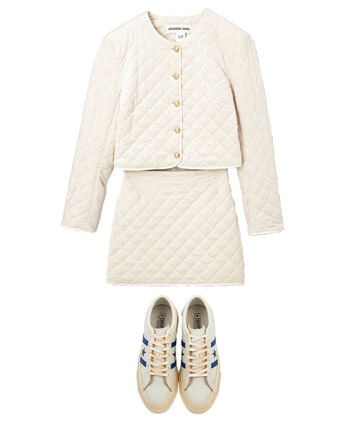 伊東牧子の秋コーデ