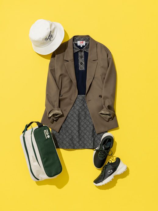 ゴルフウェアと好相性！ おしゃれで便利なキチンと見えジャケット