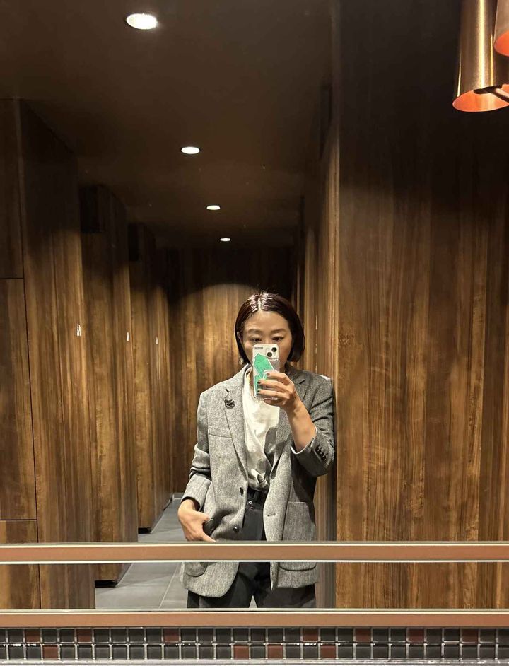 画像2: 【UNIQLO：C】ツイードオーバーサイズジャケット¥9,990 www.uniqlo.com