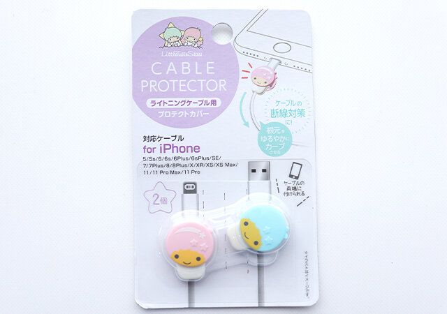 ダイソー ライトニングケーブル用プロテクトカバー パッケージ