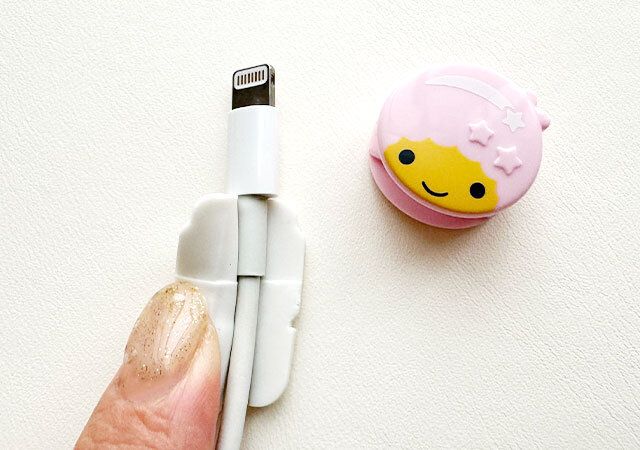 ダイソー ライトニングケーブル用プロテクトカバー 使用方法