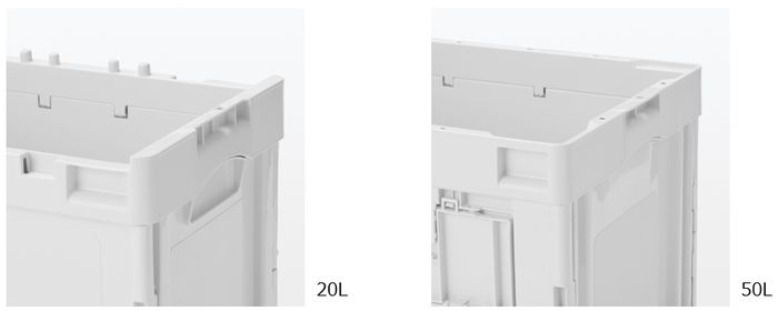 無印良品の折りたたみコンテナ