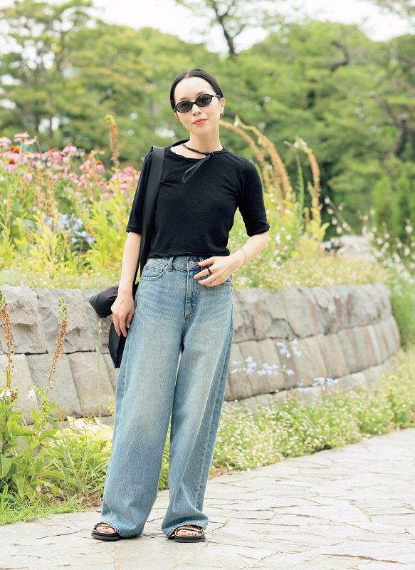 プラージュ 串田翠さんのアウトドアコーデ