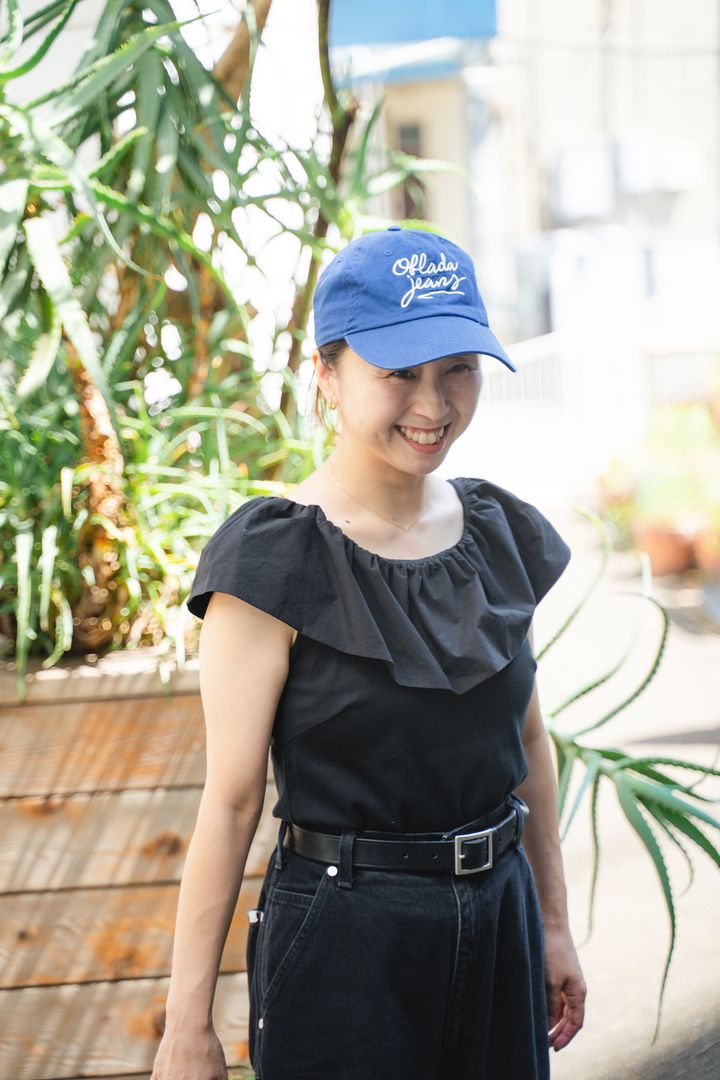 【愛用デニムSNAP】152cmが選んだ《Oblada》のスケータージーンズ。丸みのあるシルエットが今の気分！