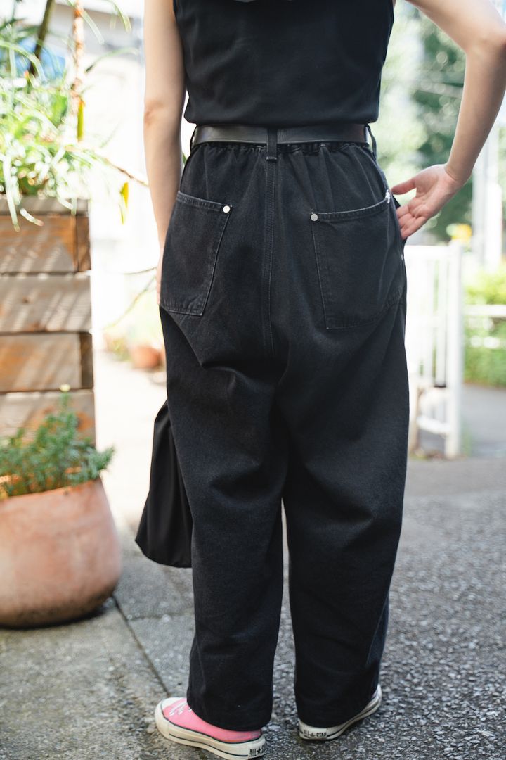 【愛用デニムSNAP】152cmが選んだ《Oblada》のスケータージーンズ。丸みのあるシルエットが今の気分！