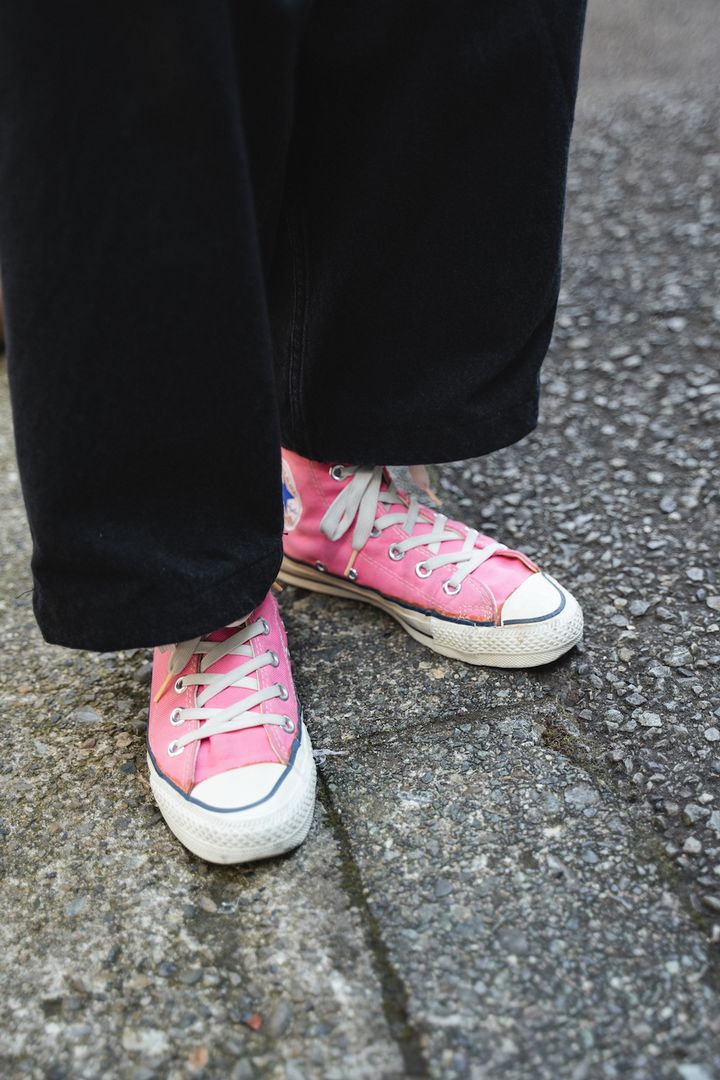 【愛用デニムSNAP】152cmが選んだ《Oblada》のスケータージーンズ。丸みのあるシルエットが今の気分！