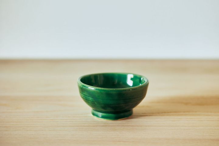 初めての陶芸体験で作り上げたお茶碗