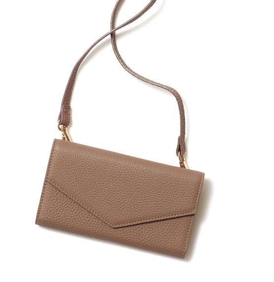 ママの運動会コーデ 便利小物・BONAVENTURAのスマホショルダー