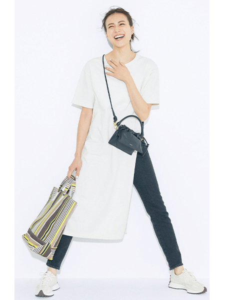 ママの運動会コーデ NOMADISのビッグトート