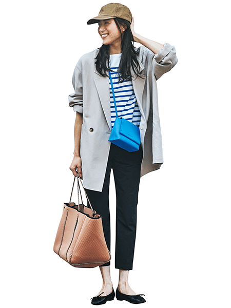 ママの運動会コーデ バレエシューズコーデ