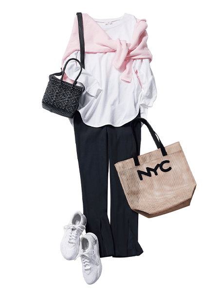  ママの運動会コーデ プロデューサー巻きコーデ