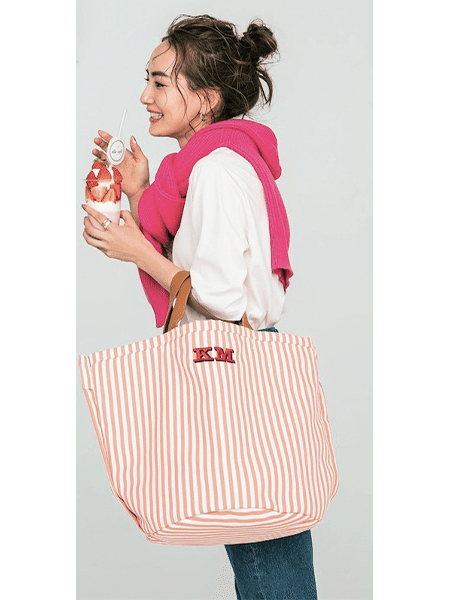 ママの運動会コーデ LOUDLOWのビッグトート