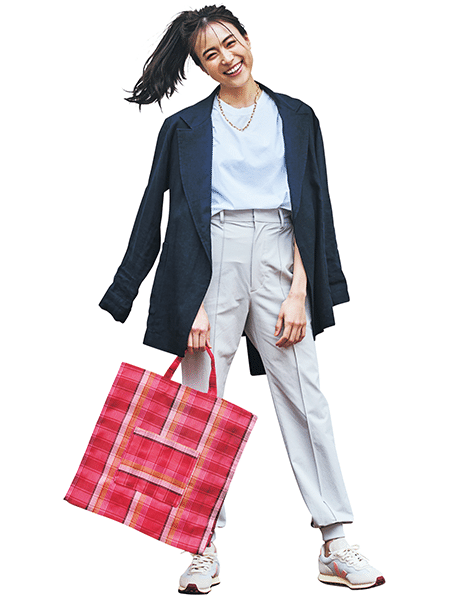 ママの運動会コーデ カジュアルジャケットスタイル