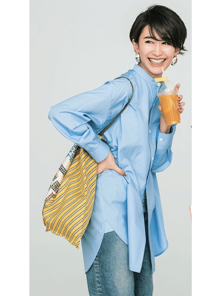 ママの運動会コーデ マニプリのビッグトート