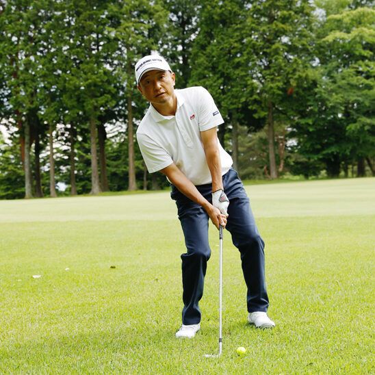 砲台グリーンに寄せるなら「左足体重」「重心移動ゼロ」でうまくいく！