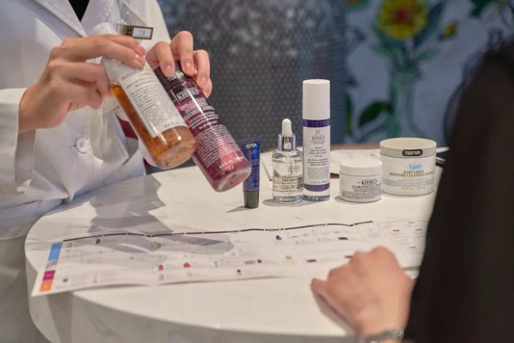 キールズ、スキンケア製品