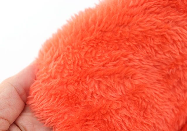 ダイソーのふわふわマフラー Scarf