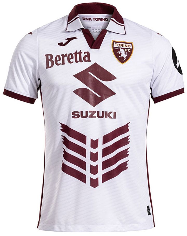 胸ロゴは日本の「スズキ」継続！古豪トリノの今季ユニフォームを一挙紹介 アウェイは“優勝シーズン”が復活する