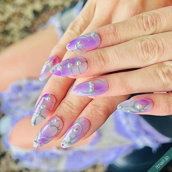 Britney TOKYOが投稿したネイルデザイン [photoid:I0130085] via Itnail Design (739402)