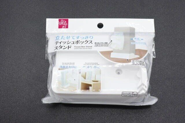 ティッシュボックススタンド ダイソー １