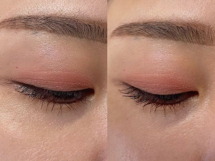 アイメイク レッドピンク系