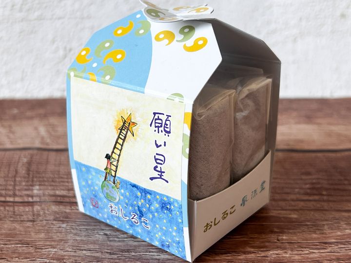 「願い星 おしるこ」 のパッケージ